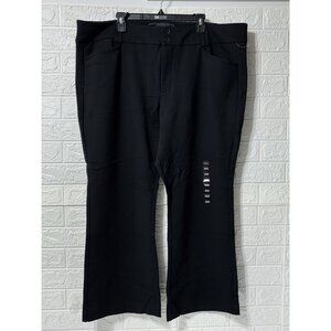 Studio By Torrid Signature Ponte Stretch Trouser Black Women Size 26S